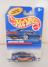 Hot Wheels 1998 Mexican Campeonato Ford Mustang Blue 1 Hw Racing Team 164sc