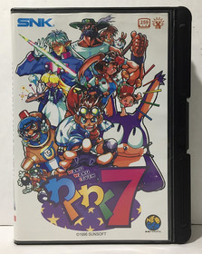 JPN Waku Waku Seven 7 NEO GEO AES Complete CIB Japan NEOGEO Tested SHIPS USA