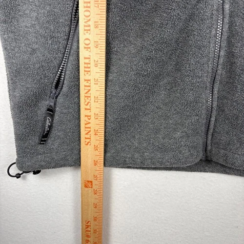 Cabela’s Polartec Fleece Hooded Full-Zip Jacket XL Gray image 7