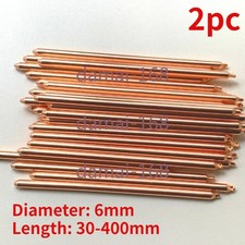 6mm Diameter Laptop Cooling Pipe Heat Conductor DIY Copper Pipe Heat Sink