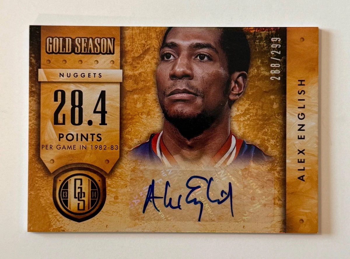 Basketball Alex English Sports Trading Card Singles 2013-14 Season 