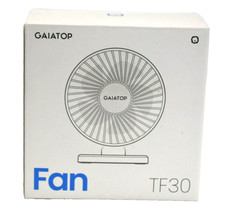 Gaiatop USB Desk Fan Small Powerful Portable Quiet 3 Speeds Wind Fan TF30