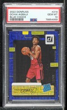 2022 Panini Donruss Rated Rookie Choice Blue /49 Ochai Agbaji PSA 10 GEM MT 0jr6