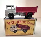 MATCHBOX LESNEY BEDFORD 7 TON TIPPER-No. 3-B- 1961-1968-NM W/BOX-MUST SEE TRUCK!