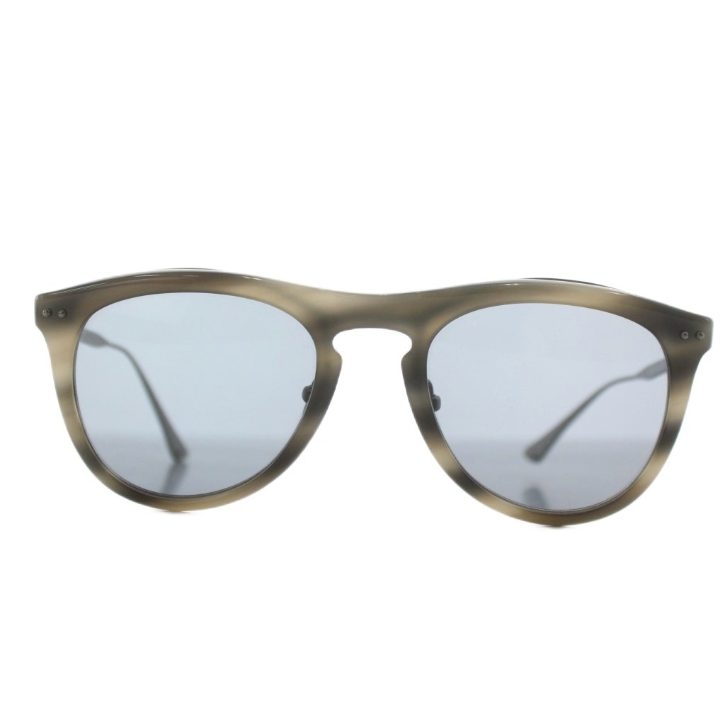 Moncler Gray Sunglasses 53□22 140mm Men's Icon Logo AB Condition