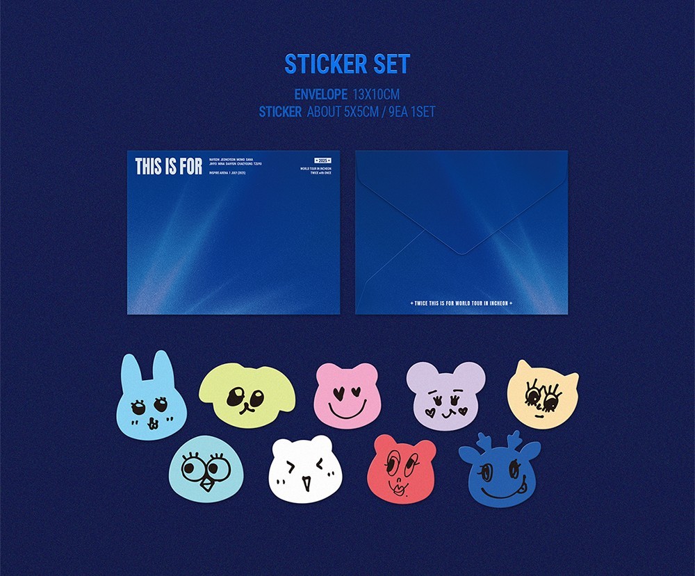 TWICE THIS IS FOR WORLD TOUR IN INCHEON DVD/Book+18 Card+9 Photo+