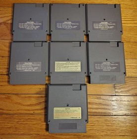 Nintendo NES Region Free Console New 72 Pin + 7 Game lot bundle CLEAN & TESTED 