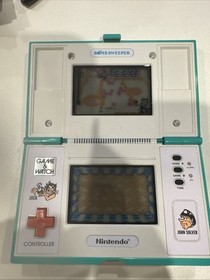 1987 Nintendo Game & Watch BombSweeper BD-62 Handheld Multi ScreenVideo Game