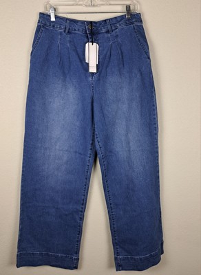 Bagatelle Womens Tailored Wide Leg 31'' Inseam Jeans NWT