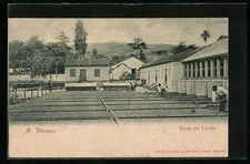 Old postcard S. Thomé, Secca do Cacáu 
