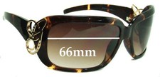 SFx Replacement Sunglass Lenses fits Guess GU6439 - 66mm Wide
