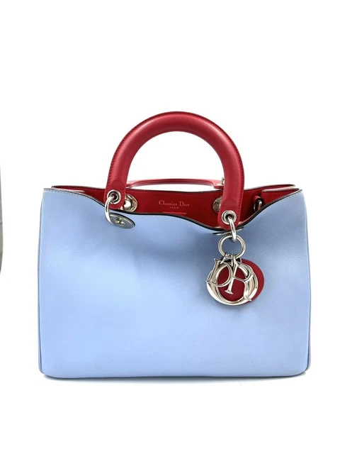 10.09.13 Christian Dior CD Calfskin Diorissimo Handle Bag