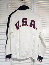Vintage Polo Ralph Lauren Stadium Usa Rare P Wing 1992 Ski Sweater Size MEDIUM