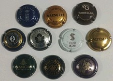 9 - Lotto di 10 Capsule Di Spumante - TUTTE DIFFERENTI - Lotto 9 Mix