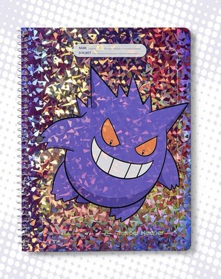 Trapper Keeper Notebook Gengar 80 Pages - Pokémon x Target Mead 8''x10.5''