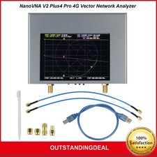 NanoVNA V2 Plus4 Pro 4G   Network Analyzer VNA 50KHz-4GHz Antenna Analyzer *vb
