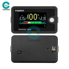 DC 8-100V LCD Digital Voltage Tester Battery Capacity Percentage Indicator Meter