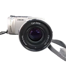 Sony Hybrid LCD Digital Camera Gray Model DSC-F505V 3.3 MP