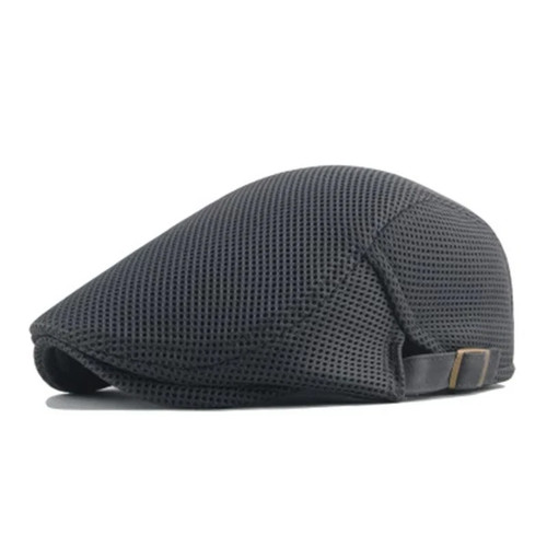 Solid Cotton Gatsby Cap Mens Ivy Hat Golf Driving Sun Flat Cabbie Newsboy Summer - Picture 13 of 15
