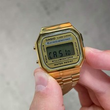 Casio A168 Illuminator Digital Watch Retro St...