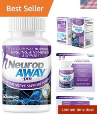 Nerve Support PM, with R-Alpha Lipoic Acid to Help Provide Nerve Relief in as...