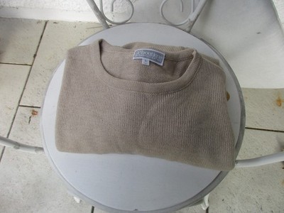 Edler Elegance Paris Boutique Pullover, Damen, Gr.L, Beige