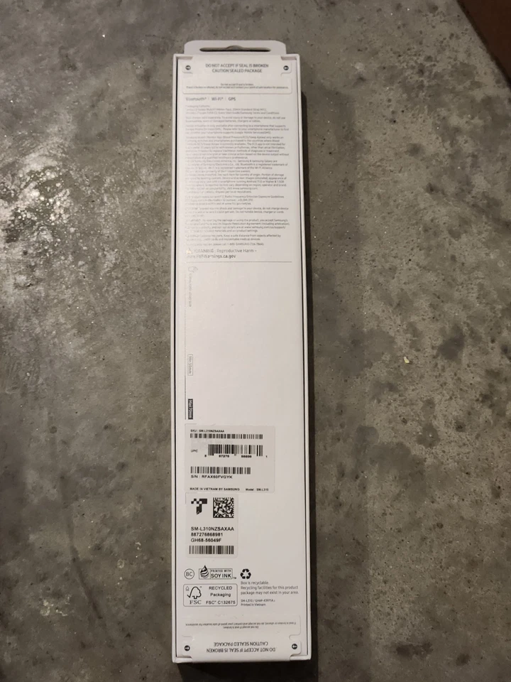 Samsung Galaxy Watch 7 44mm Silver Sport band + Warranty WiFi/Bluetooth - Image 3 of 3