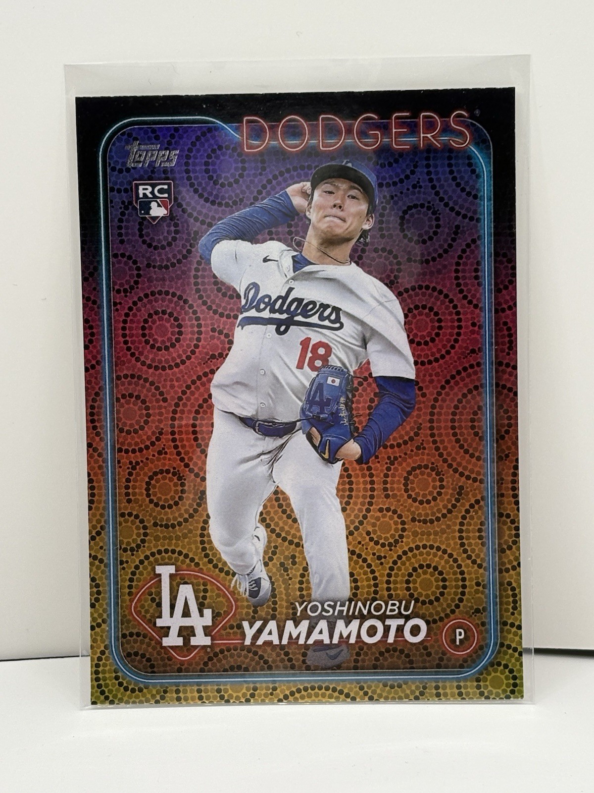 2024 Topps Series 2 - Yoshinobu Yamamoto #553 Holiday (RC) Rookie Card Dodgers