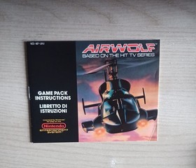 AirWolf Nintendo Nes Mattel ITA