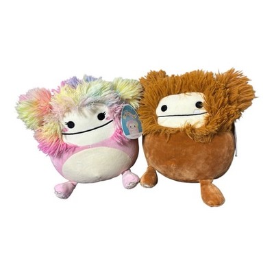 Squishmallows 8'' Benny And Caparinne the Bigfoot NWT 2021