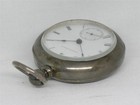 1876 CENTENNIAL WALTHAM 18 SIZE PS BARTLETT COIN SILVER POCKET WATCH, RUNNING! — photo 6