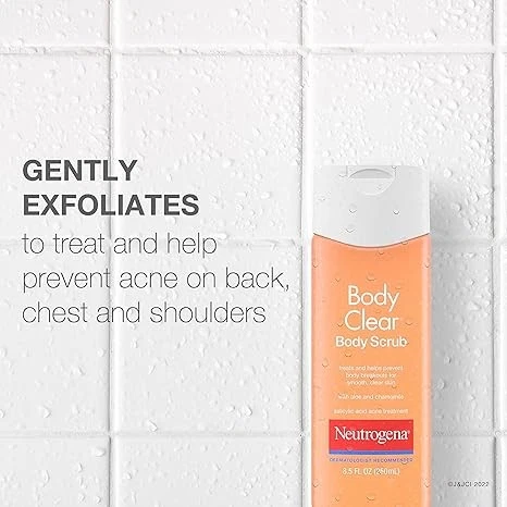 Exfoliante corporal transparente paquete de 6 x 8,5 oz sin aceite Foto 3 de 4