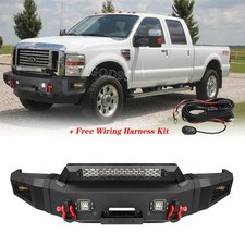 For 2008 2009 2010 Ford F250 F350 F450 Front Bumper Wwinch Platelightswiring For 2008 2009 2010 Ford F250 F350 F450 Front Bumper Wwinch Platelightswiring