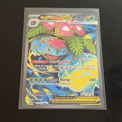 Pokémon TCG Mega Venusaur EX 155/132 Ultra Rare Mega Evolution