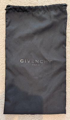 Givenchy Unisex Black Shoe Dust Bag 8''W x 14''H