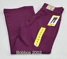 32 Degrees Cool Women's High-Rise Ribbed Active Flare Pants, Purple, Size S