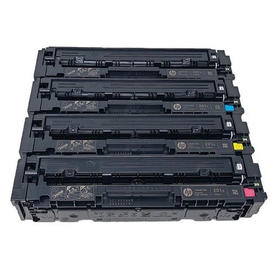 4PK Genuine HP 201A CF400A-CF403A Toner for LaserJet M277dw M277c6 M252dw M274n