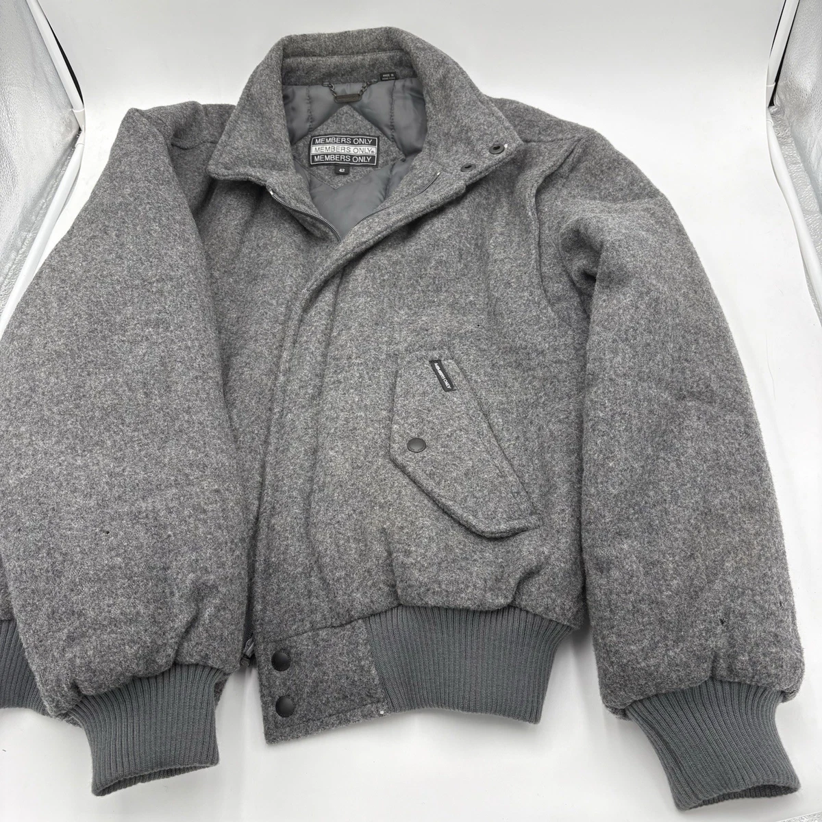 Members Only Coats, Jackets & Vests for Wool Outer Shell Men for