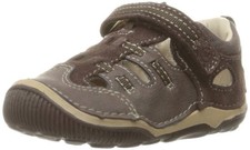 Stride Rite SRT Toddler Boys Reggie Sandal, Brown, Size 4.5M