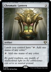 Chromatic Lantern - Commander Masters - Rare #376