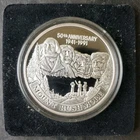 2oz Silver Mount Rushmore Round in a Capsule