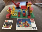 2 Vintage 1970s Lego sets 580  Brickyard  & 490 Mobile Crane with Manuals