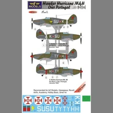 LF Models C72215 1/72 Hawker Hurricane Mk.II over Portugal Part I.