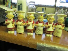 Campbell Kids Soup 3 Pair of Salt & Pepper Shakers Campbell's