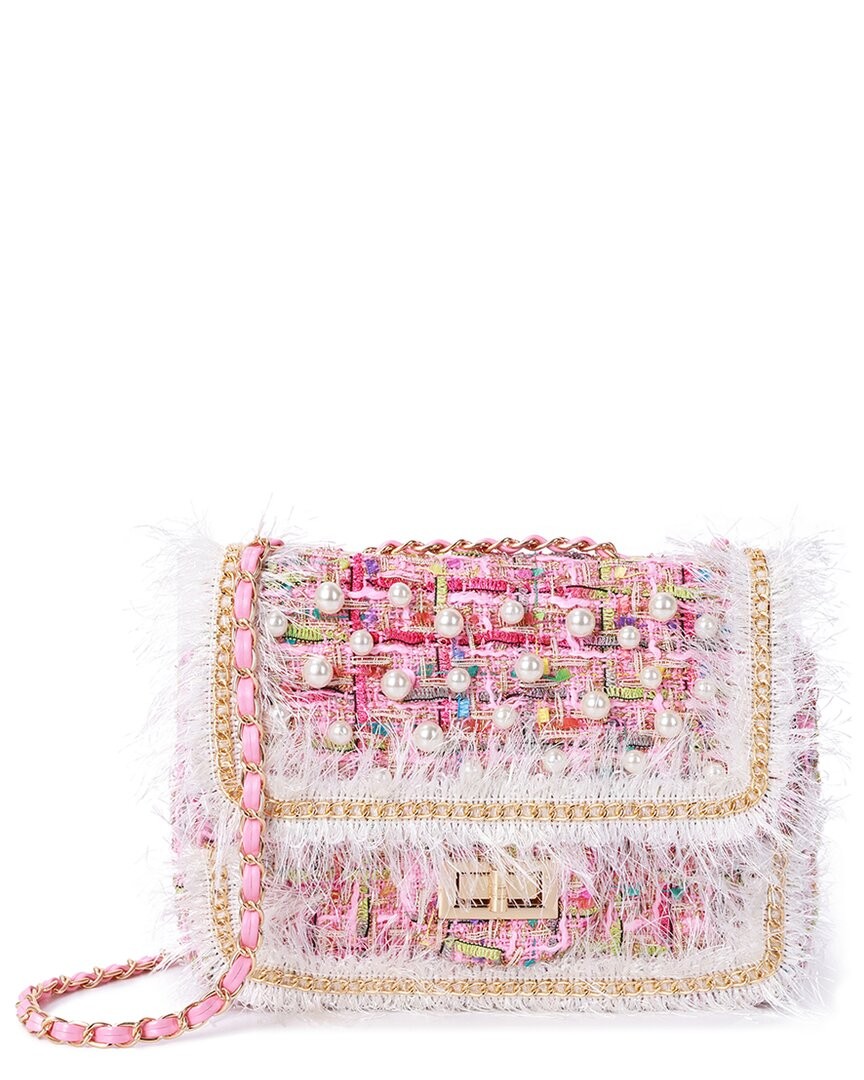 Женская сумка-мессенджер из стеганого твида и жемчуга Tiffany - Fred Paris 22790₽