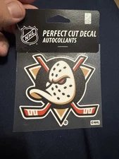 Anaheim Ducks 4x4” Current Team Logo Perfect Cut Decal NHL