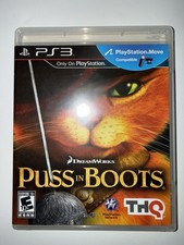 Puss in Boots (Sony PlayStation 3 PS3) PS3 - Complete CIB Clean 
