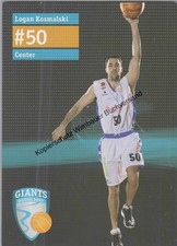 Original Autogramm Logan Kosmalski Giants D&uuml;sseldorf /// Autogramm Autograph sig