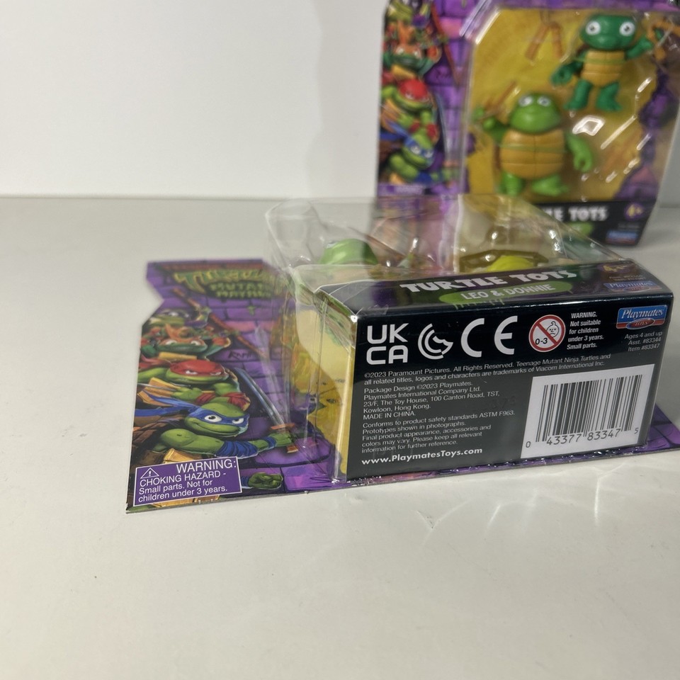 Turtle Tot Raph Teenage Mutant Ninja Turtles Mutant Mayhem Turtle Tots Set Raph Mikey ...