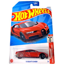 HOT WHEELS 2024 '16 BUGATTI CHIRON ITALIAN RED 201/250 HTB88 QUARTER MILE HEROES